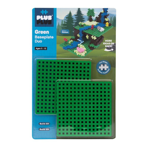 Plus Plus Baseplate Duo - Green