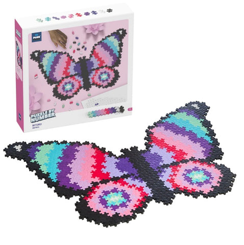 Plus Plus - Puzzle by Number - Butterfly 800pc