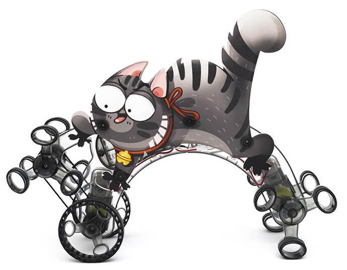 Climbing Cat & Hopping Mouse