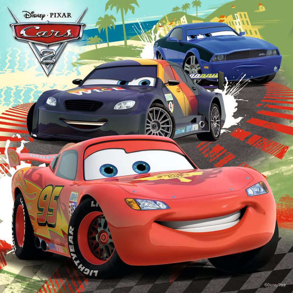 49pc 3pack Puzzles Cars