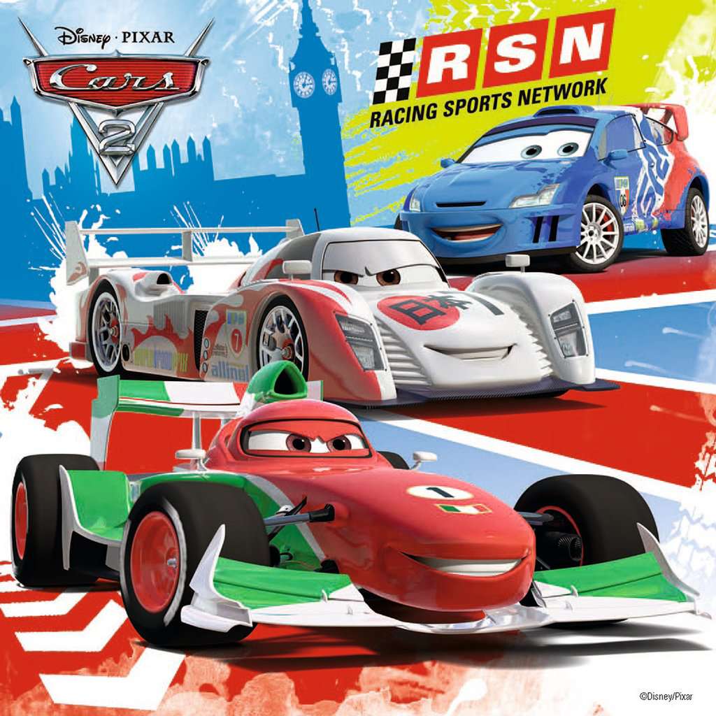 49pc 3pack Puzzles Cars