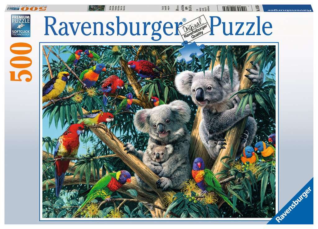 500pc Koalas in a Tree Puzzle