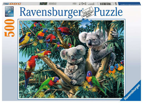 Koalas in a Tree 500pc Puzzle