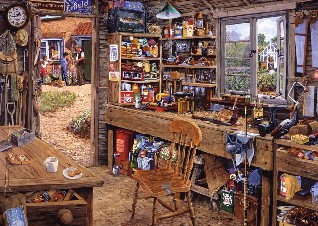 500pc Dad's Shed Puzzle
