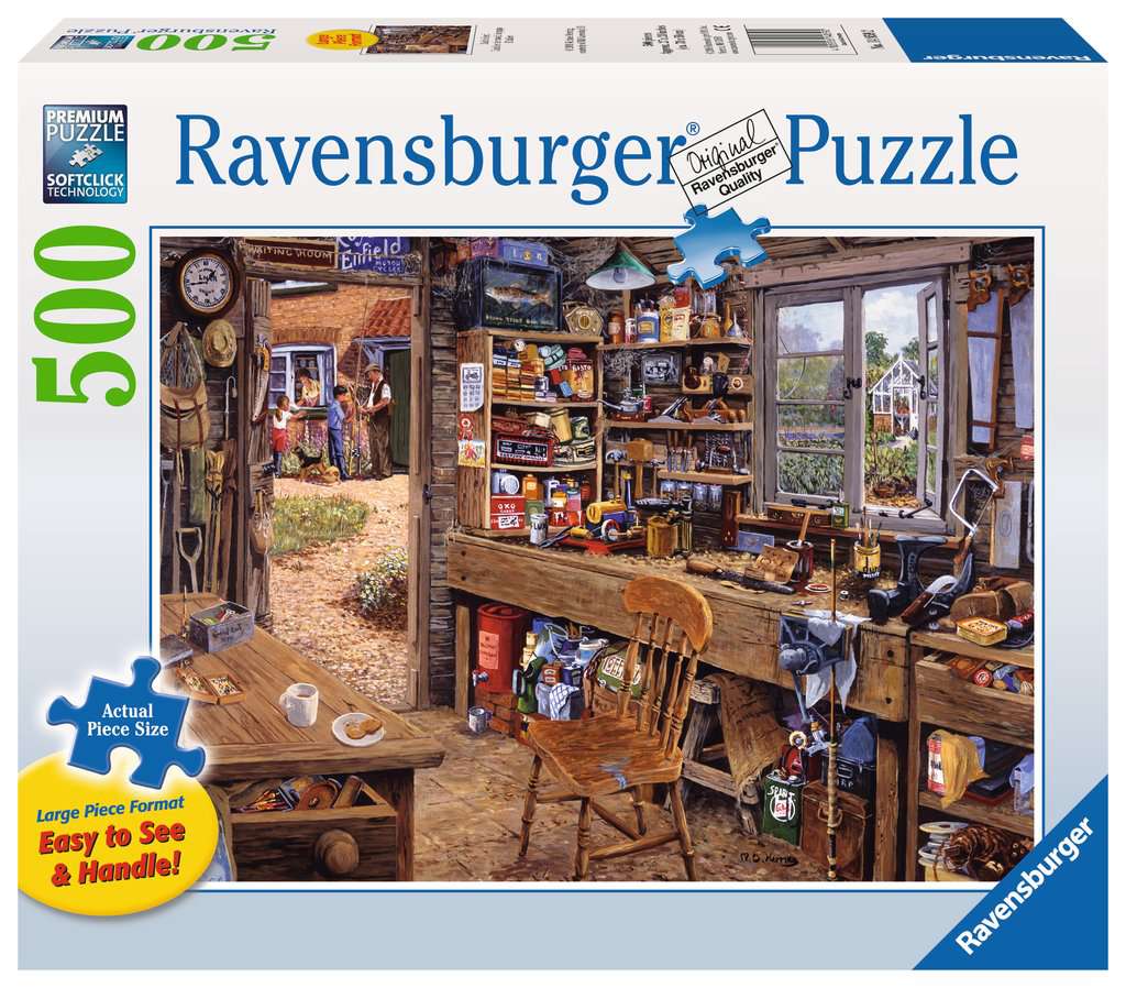 500pc Dad's Shed Puzzle