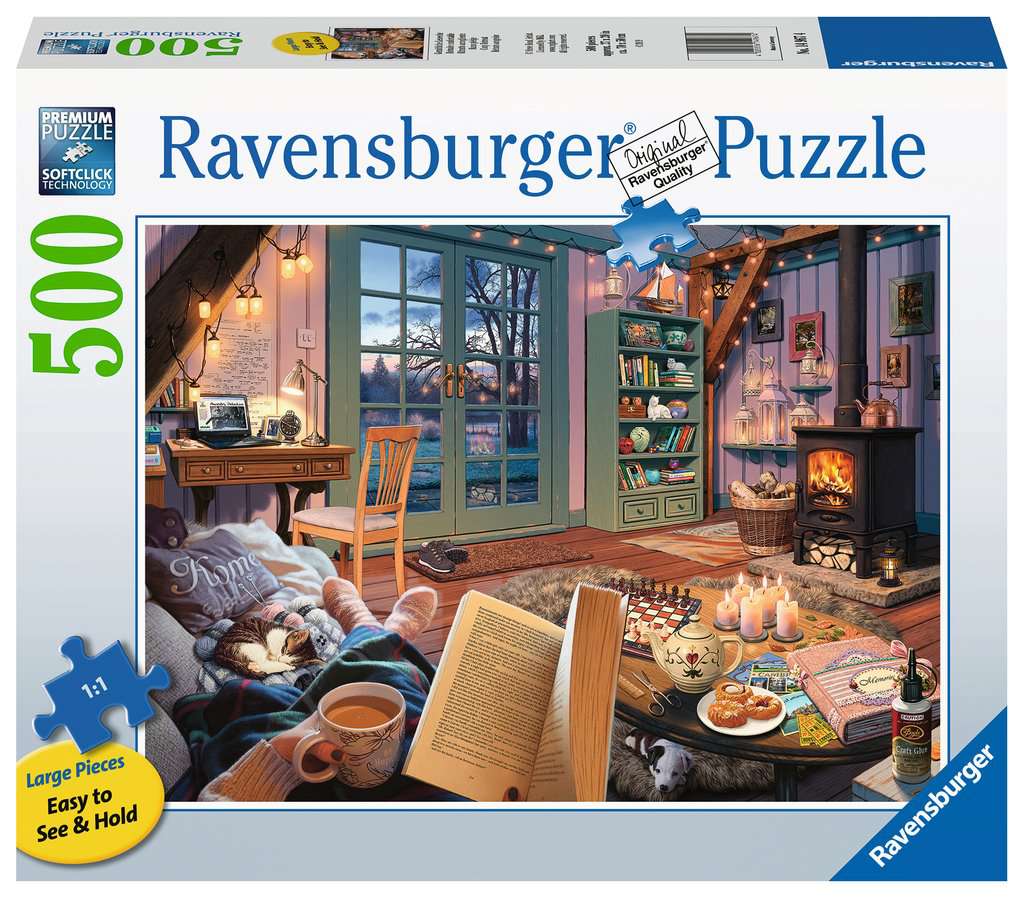 500pc Cozy Retreat Large Puzzl