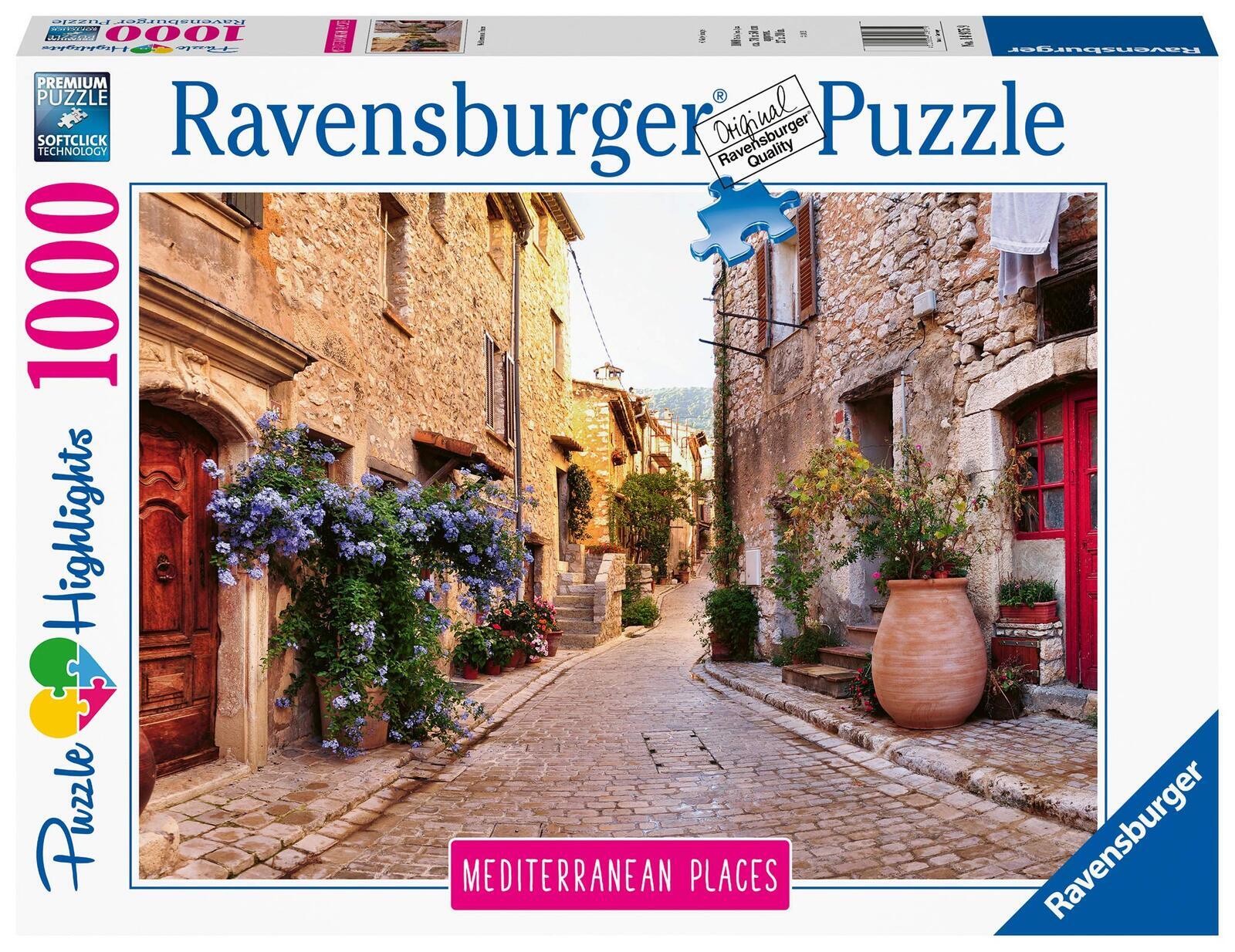 1000pc Mediterranean France Pu