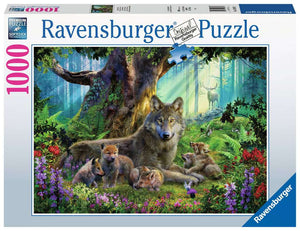 Wolves in the Forest 1000pc Puzzle