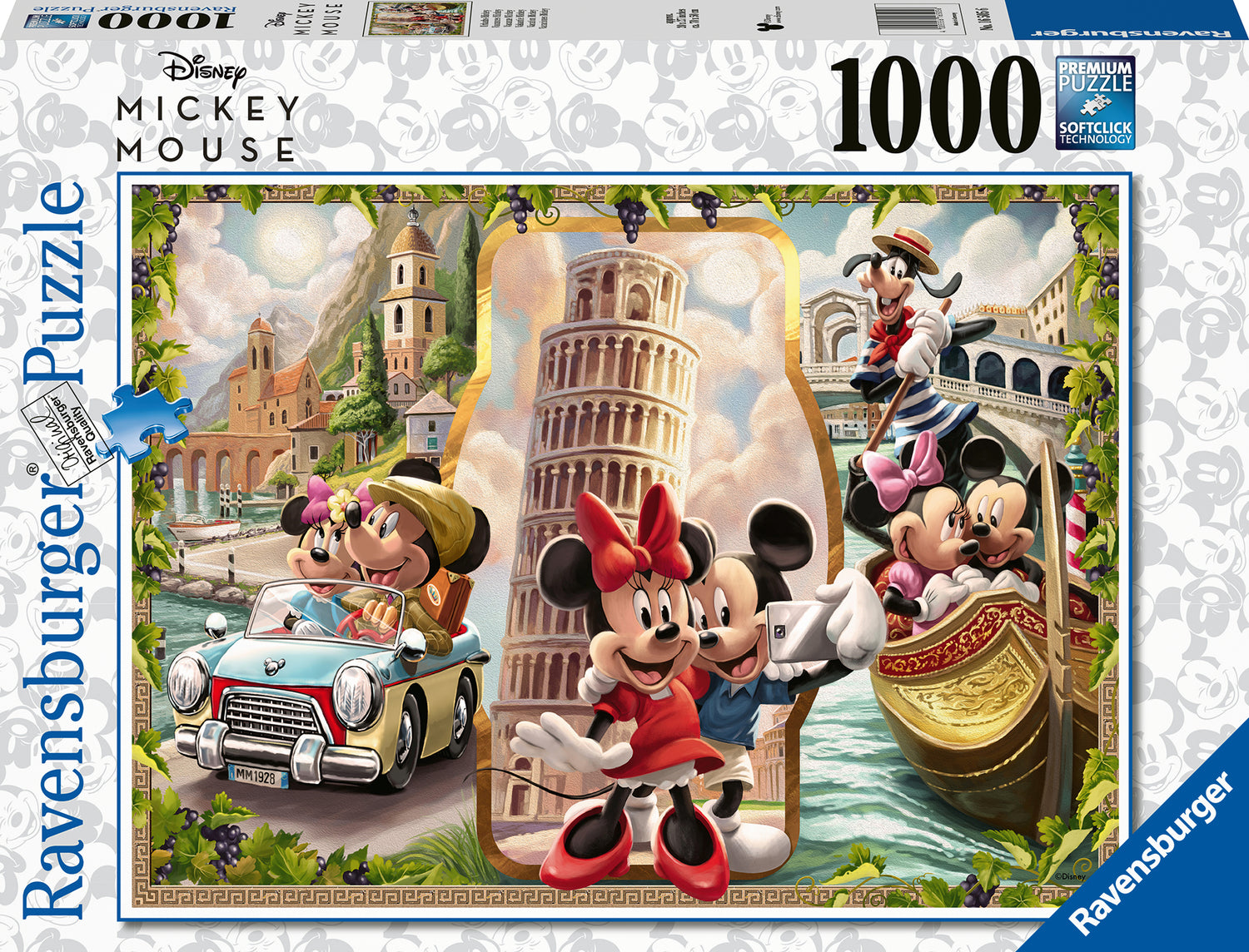 1000pc Vacation Mickey&Minnie