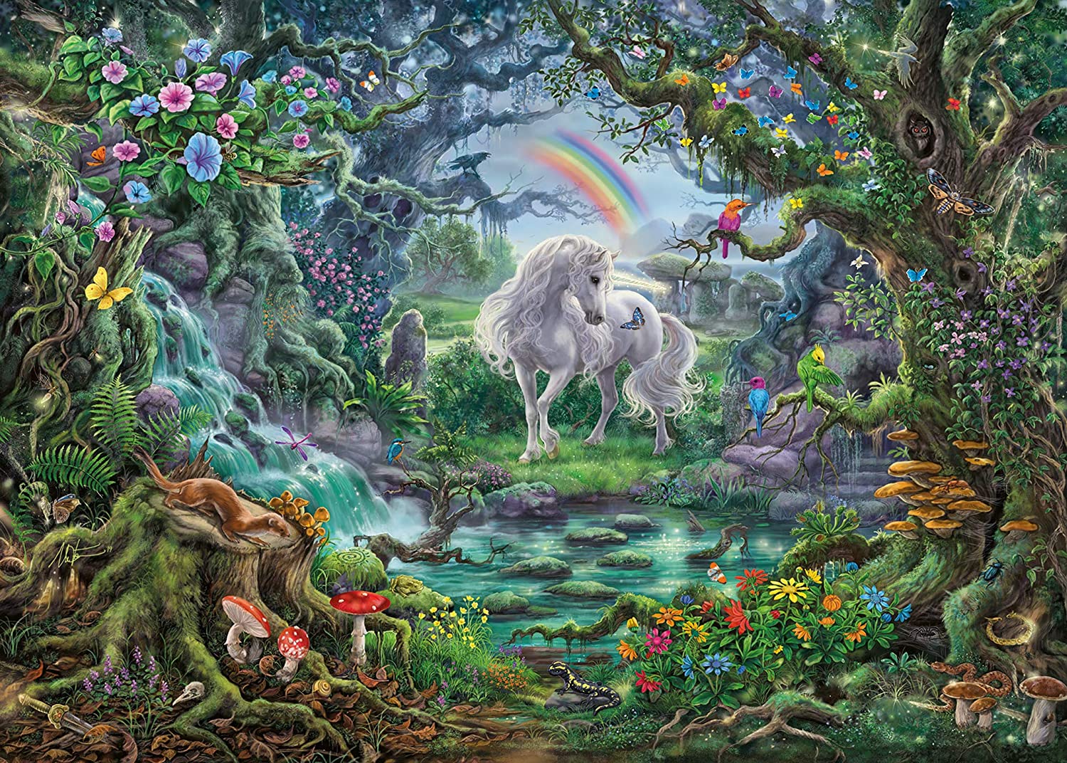 759pc The Unicorn Escape Puzzl