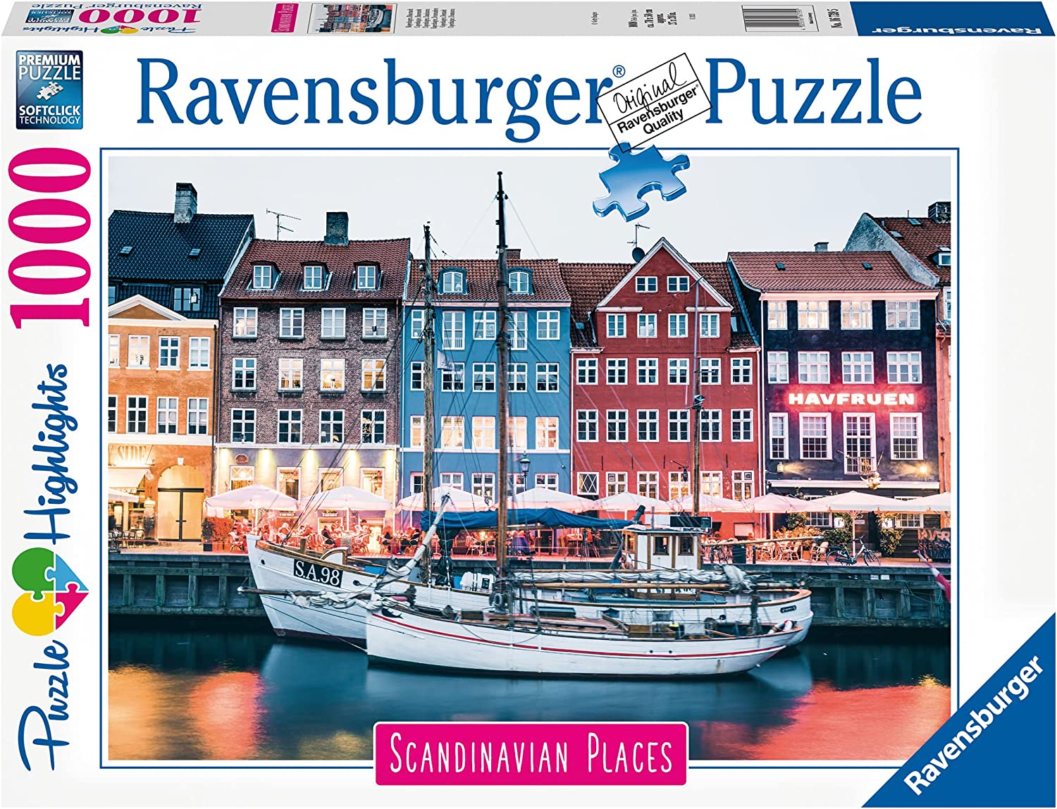 1000pc Copenhagen, Denmark Puz