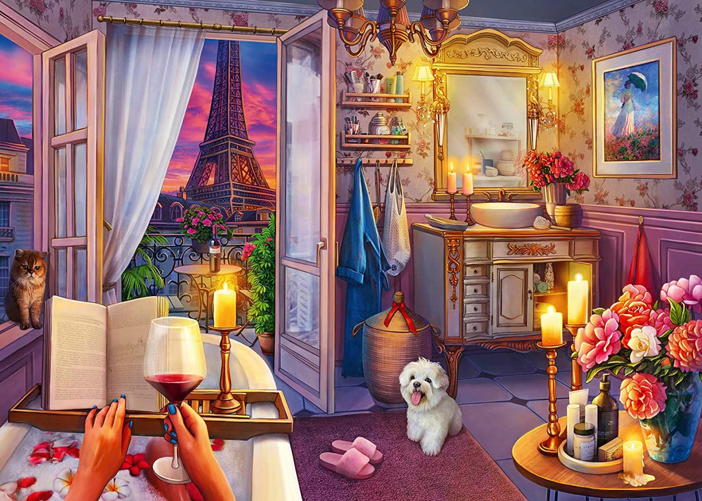 500pc Cozy Bathroom Puzzle