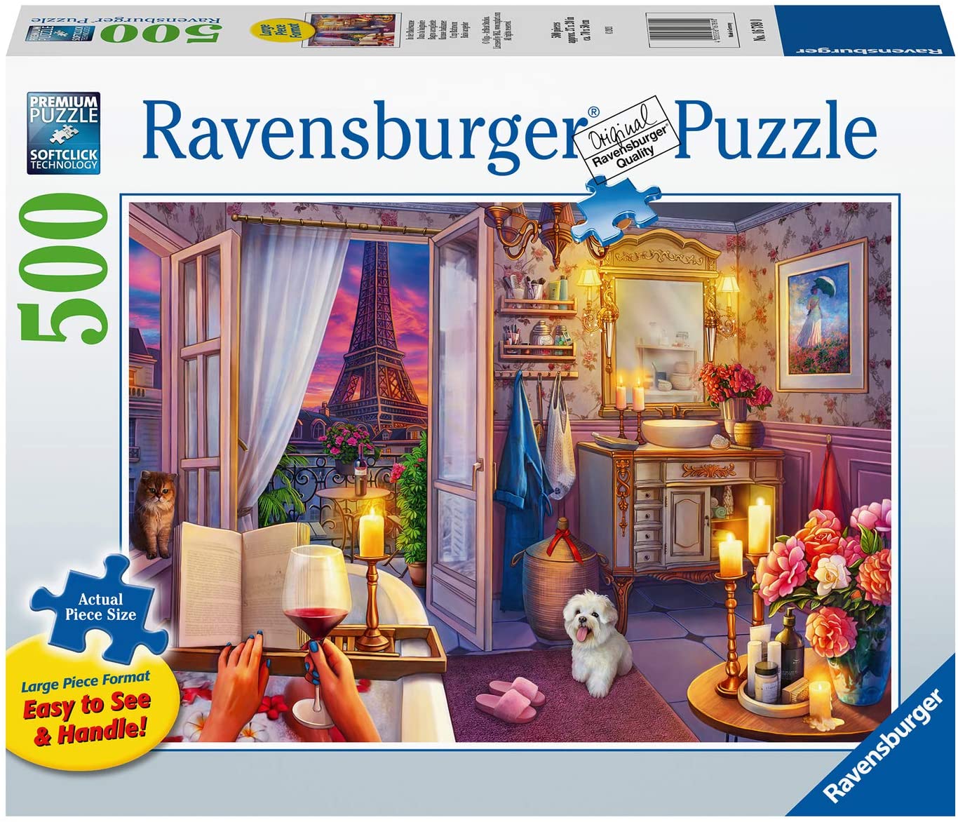 500pc Cozy Bathroom Puzzle