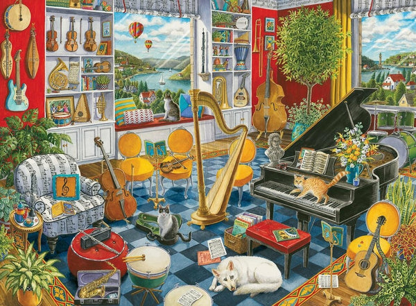The Music Room 500pc Puzzle