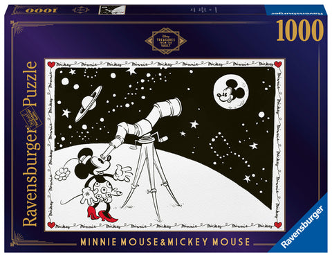 Vault Mickey & Minnie 1000pc Puzzle