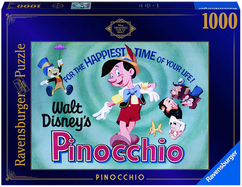 Disney Vault Pinocchio 1000pc Puzzle