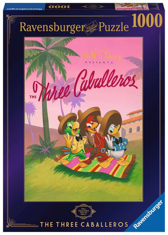 Disney Vault Three Caballeros 1000pc Puzzle