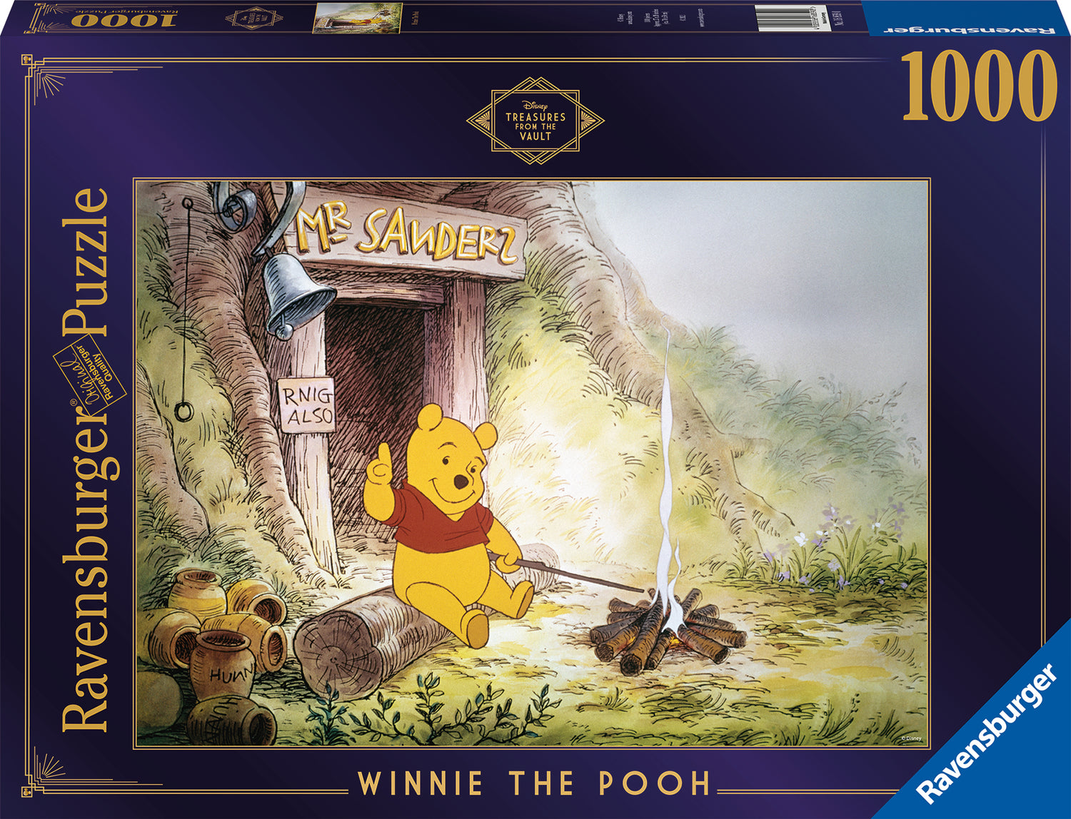 1000pc DV Winnie the Pooh