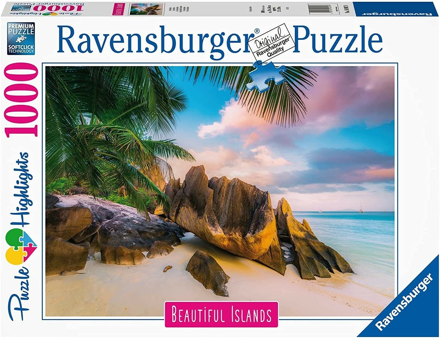 1000pc Beaut Islands seychelle