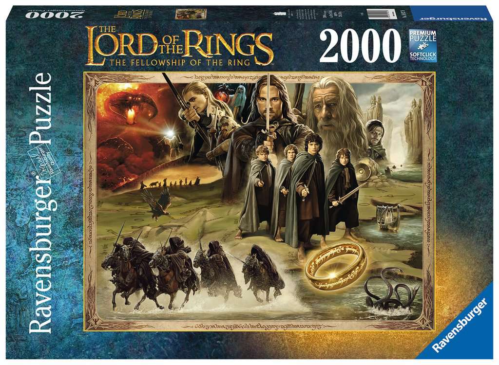 2000pc LotR Fellowship Ring Pu