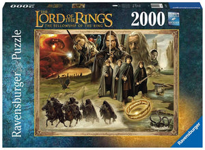 LotR Fellowship Ring 2000pc Puzzle