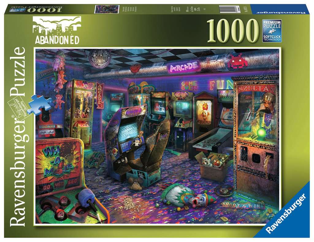 1000pc Forgotten Arcade Puzzle