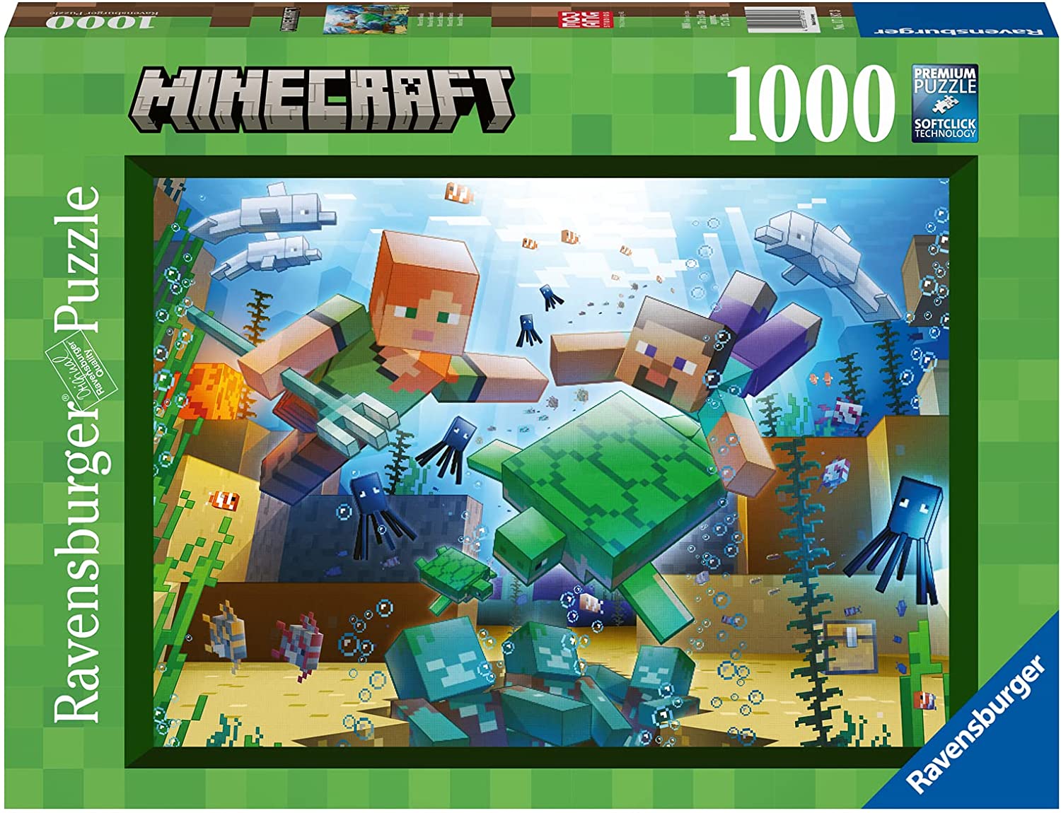 1000pc Minecraft Mosaic Puzzle