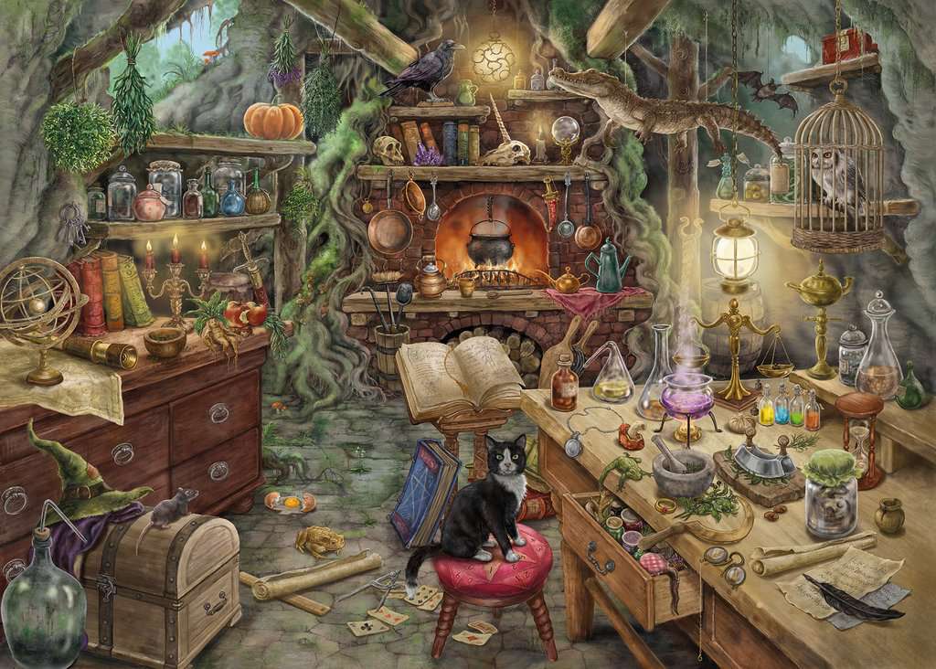 759pc Witch's Kitchen Escape P