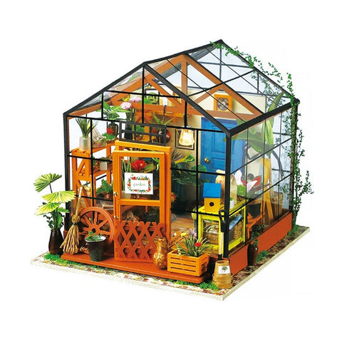 Cathy's Flower House DIY Minature Kit