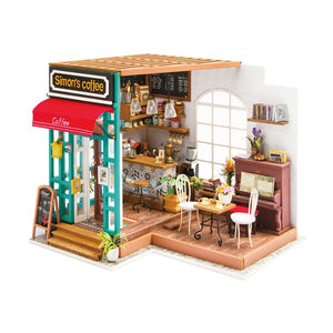 Simon's Coffee Cafe Shop Miniature Kit