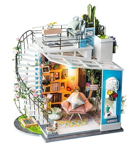 Dora's Loft Duplex Apartment Miniature Kit