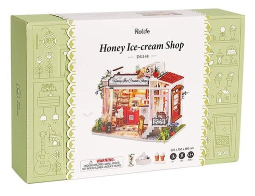 Honey Ice-cream Shop Miniature Kit