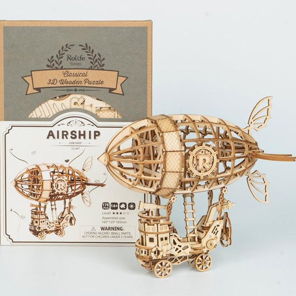 Airship Laser Cut Wood Kits