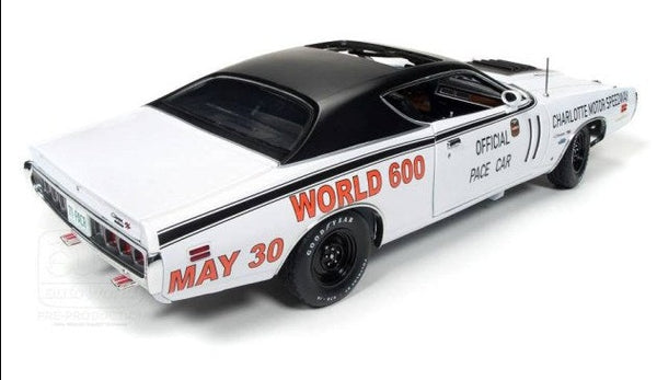 1/18 1971 Dodge Charger Charlotte Motor Speedway World 600 Pace Car