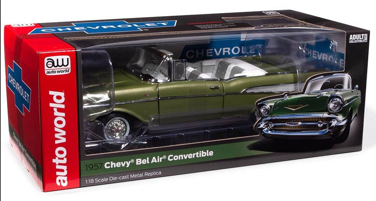 1/18 57 Bel Air Conv Green – Hobby Express Inc.