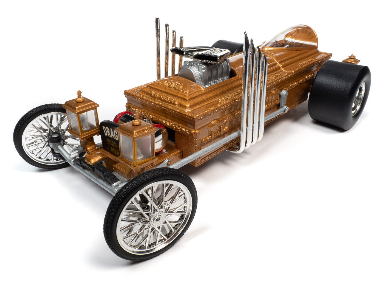 1/18 scale model of George Barris' Dragula