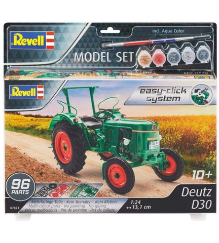 1/24 Deutz D30 Tractor with Paint Snap Together