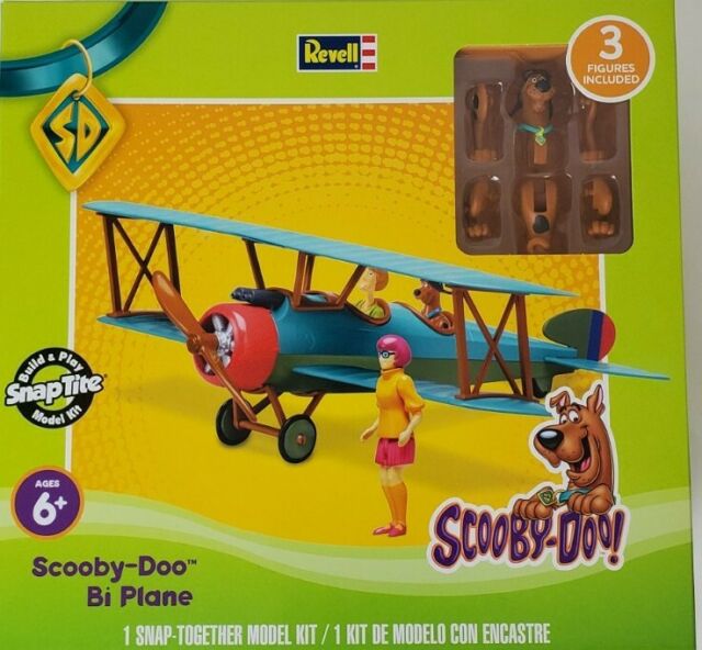 1/20 Scooby-Doo Bi-Plane Snap Together