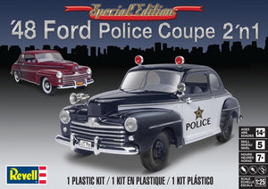1/25 1948 Ford Police Coupe 2n1