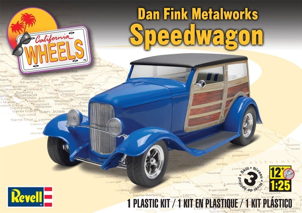 1/25 1932 Ford Sedan Street Rod "Dan Fink's Metalworks Speedwagon"