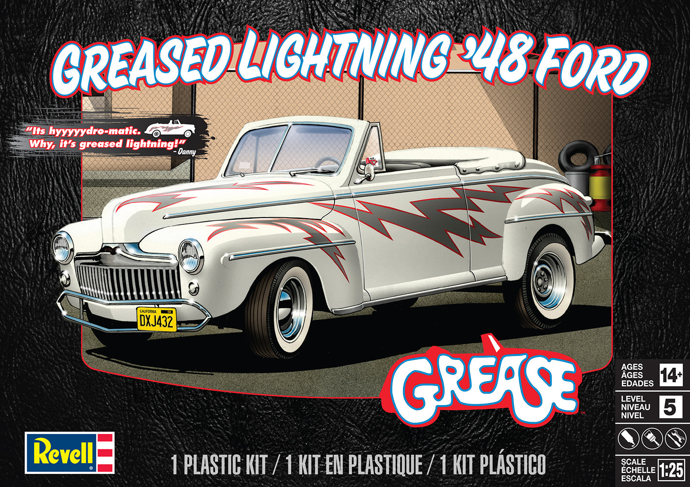 1/25 1948 Ford Convertible Grease Lightning