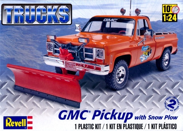 1/24 1977 GMC Pickup with Snow Plow