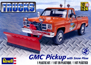 1/24 GMC Pickup with Snow Plow