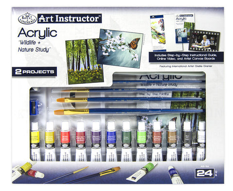 Royal Brush Art Instructor Acrylic Set