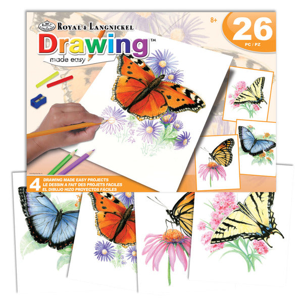3T-4 PC Drawing Butterflies