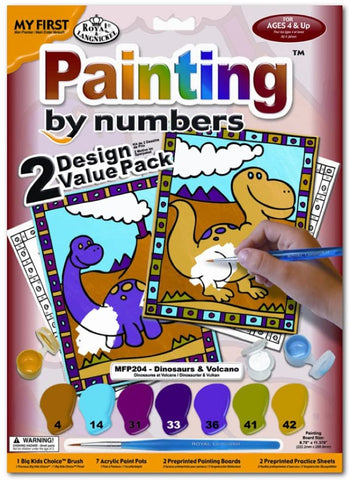 MY FIRST PBN DINOSAURS+