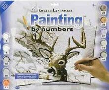 Royal Brush Paint By Number Junior Large Dancing Snow
