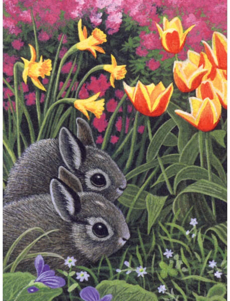 Royal Brush Paint By Number Junior Small Spring Bunnies