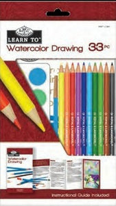 Royal Brush Learn to Drawing 33pc Set