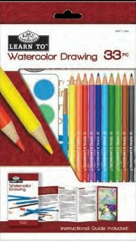 Royal Brush Learn to Drawing 33pc Set